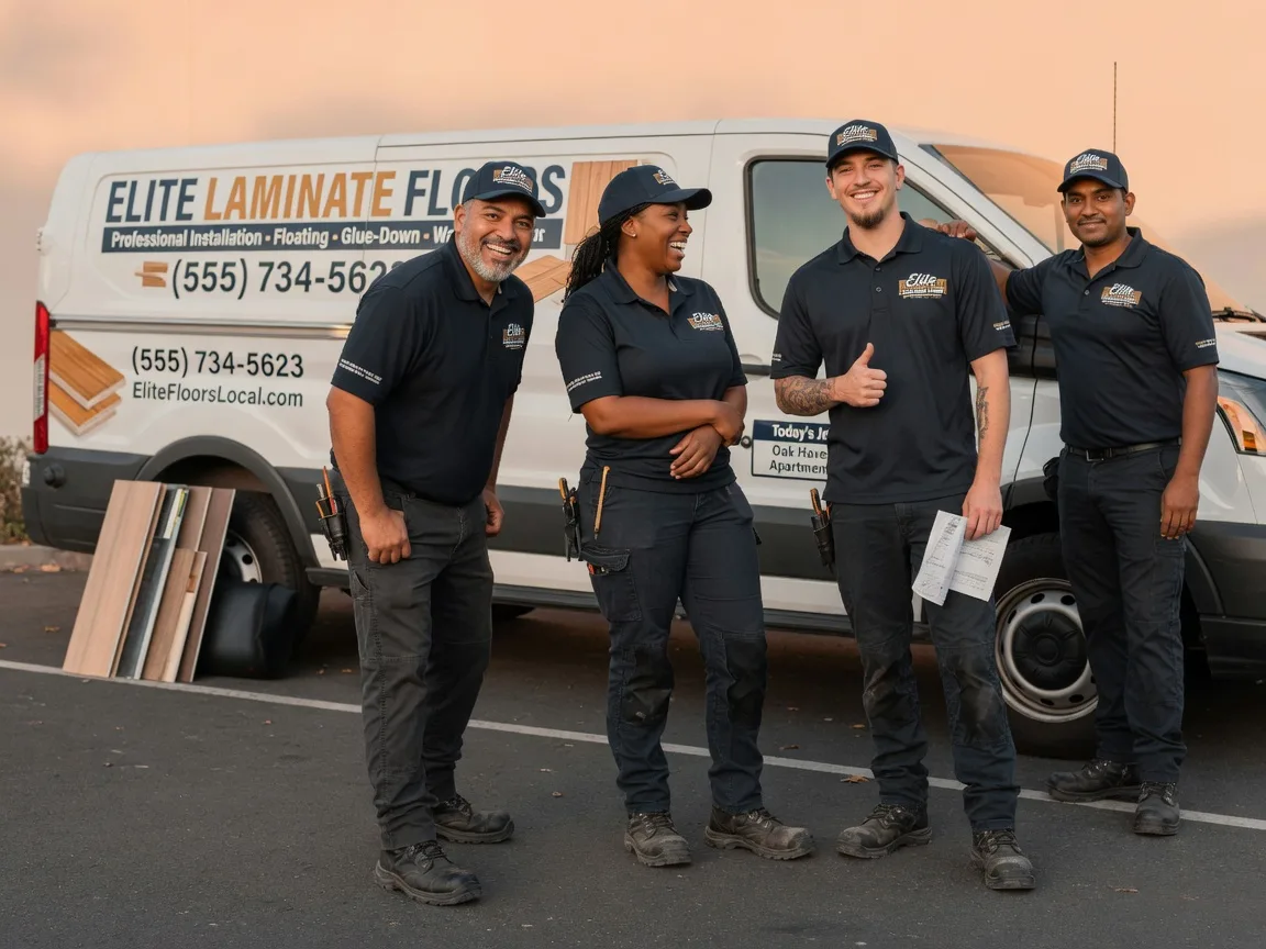 Laminate flooring installation company in Omaha, IL